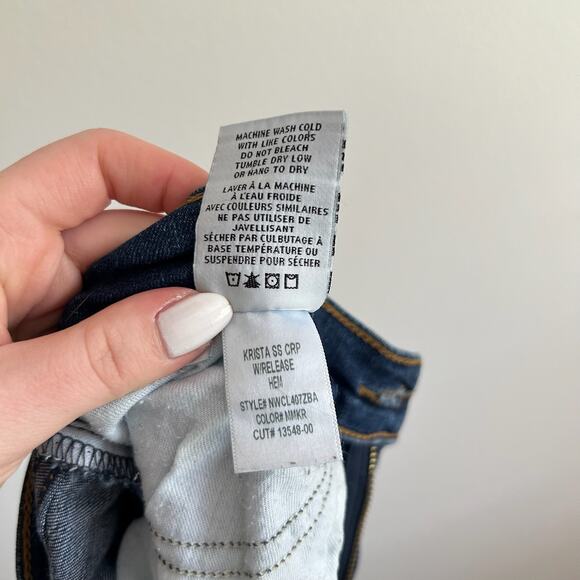 Hudson Krista Super Skinny Crop Release Hem Jeans 29 - Picture 5 of 11